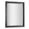 Black Framed Rectangle Decorative Beveled Edge Wall Mirror - 26" x 32"